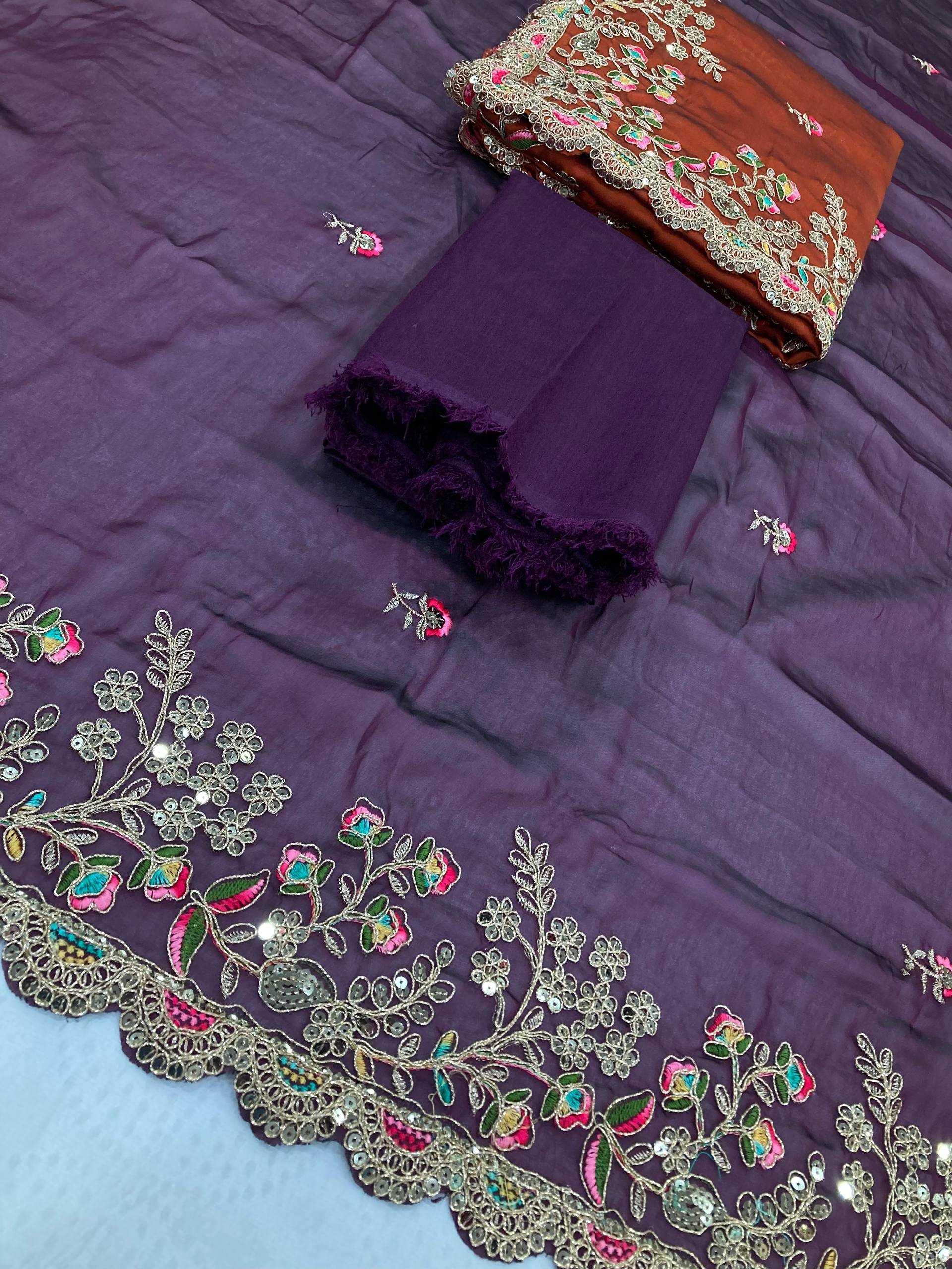 Rangoli Silk Embroidered Sarees